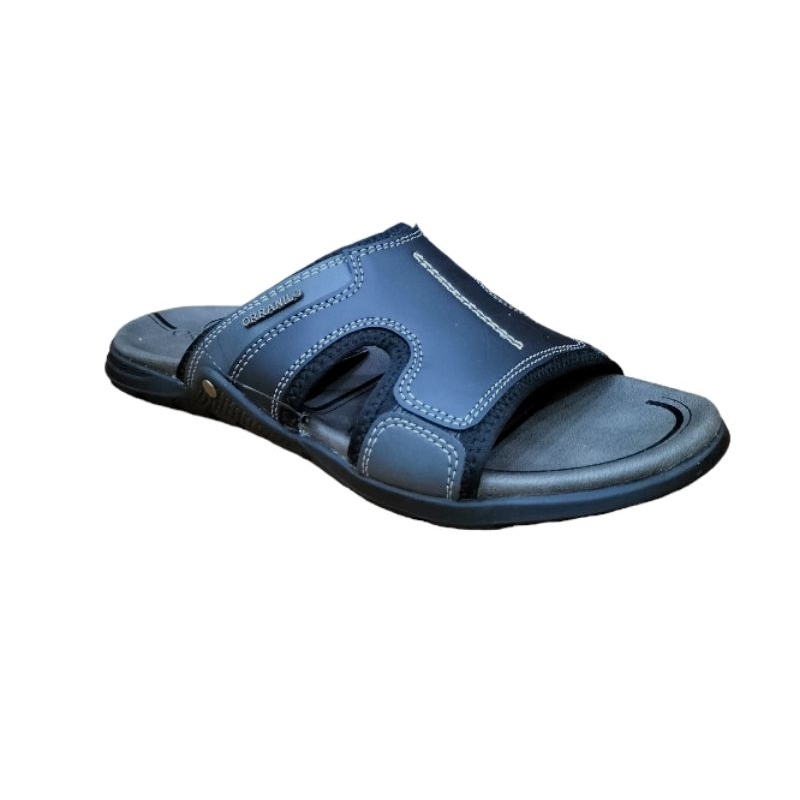 Sandal Casual Pria/Sandal Slide Pria Orranil Original 8115 Hitam