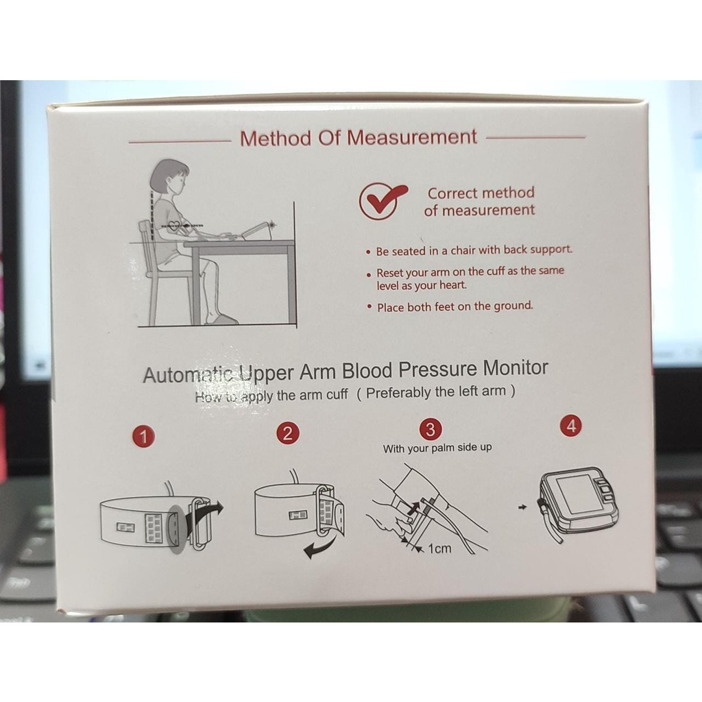 TENSIMETER DIGITAL BA801 SINOCARE SINOHEART ALAT CEK TEKANAN DARAH OTOMATIS BA801