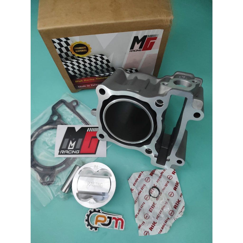 BLOK SEHER CYLINDER BLOK JUPITER MX VIXION LAMA MX KING 63MM MG RACING
