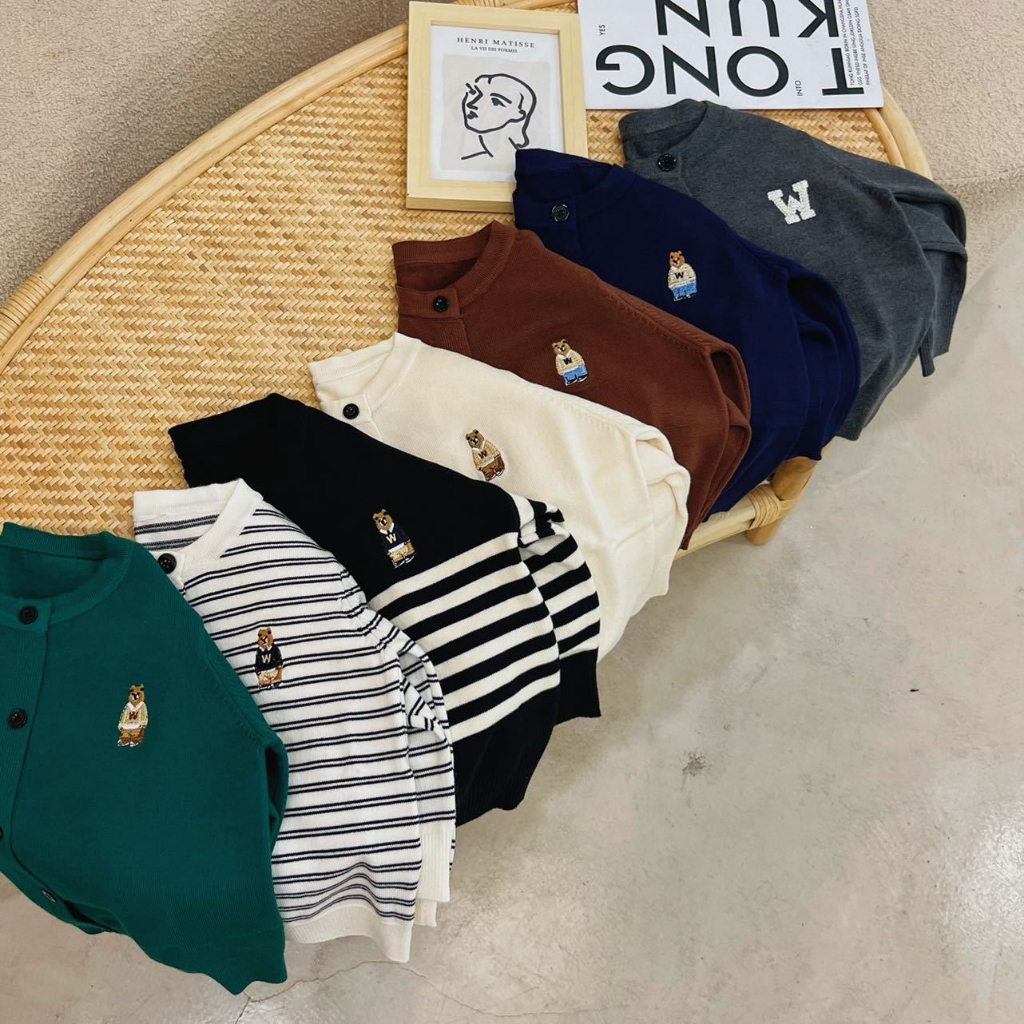 CARDIGAN KNIT RAJUT ANAK PREMIUM - WONBIN CARDIGAN - Cardigan Anak Premium Cardigan Anak Premium Car