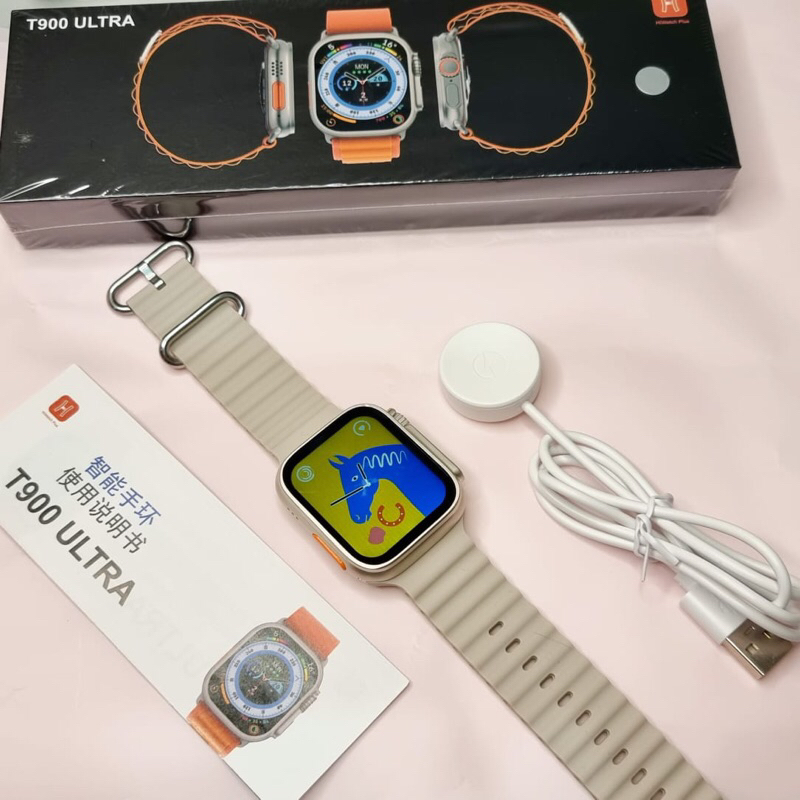 JAM TANGAN SMARTWATCH T900 ULTRA TERBARU