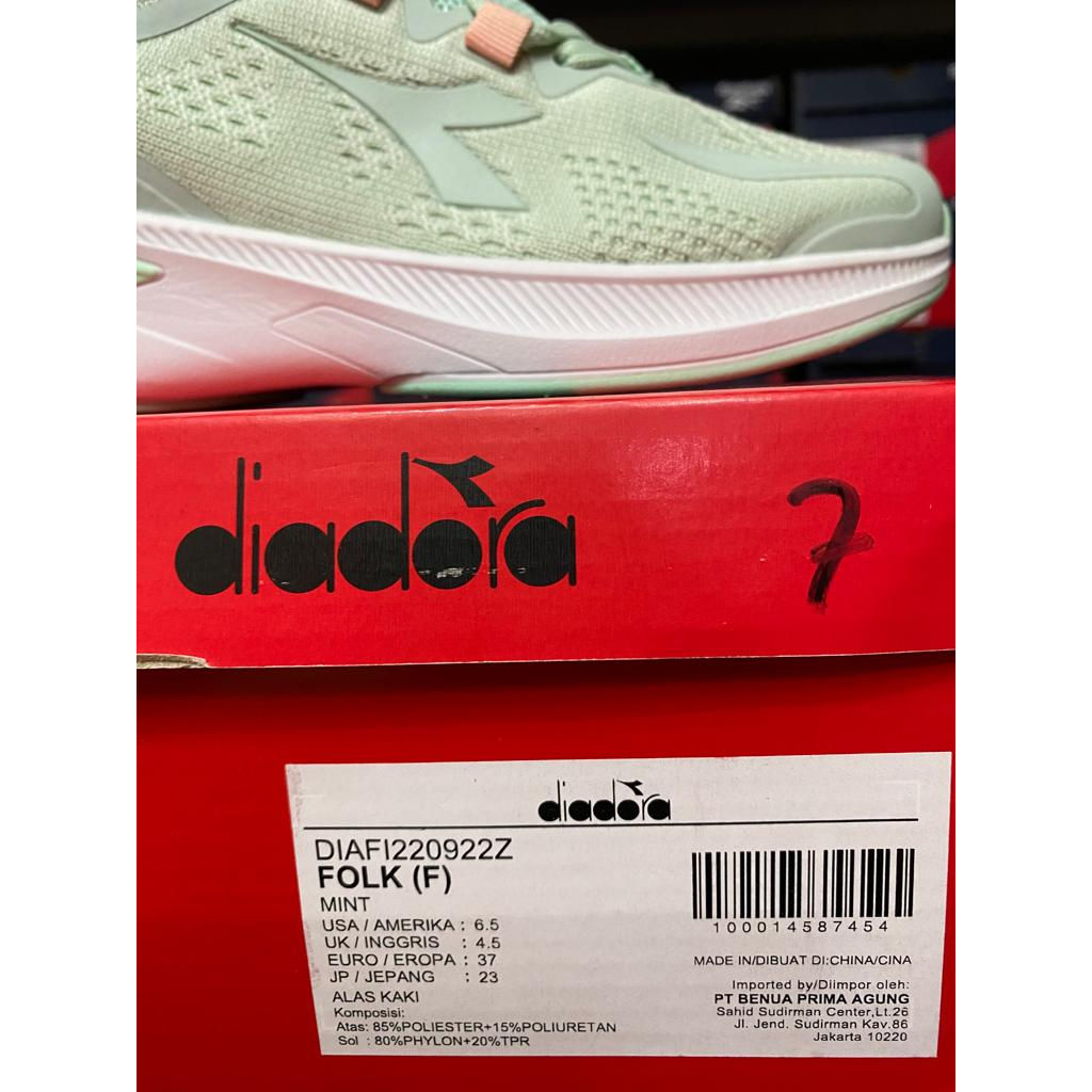 Diadora Folk Mint Women's Shoes Original