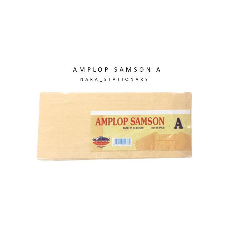 

Amplop Coklat / Samson Guanaco A (Kabinet)