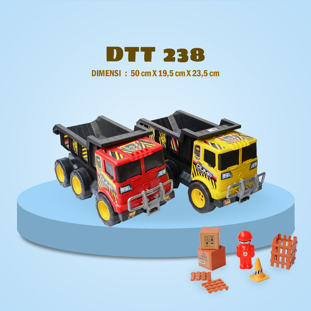 Mainan Anak Mobil SG TOYS DTT 238 | Koleksi Mainan Edisi Mobil Truck