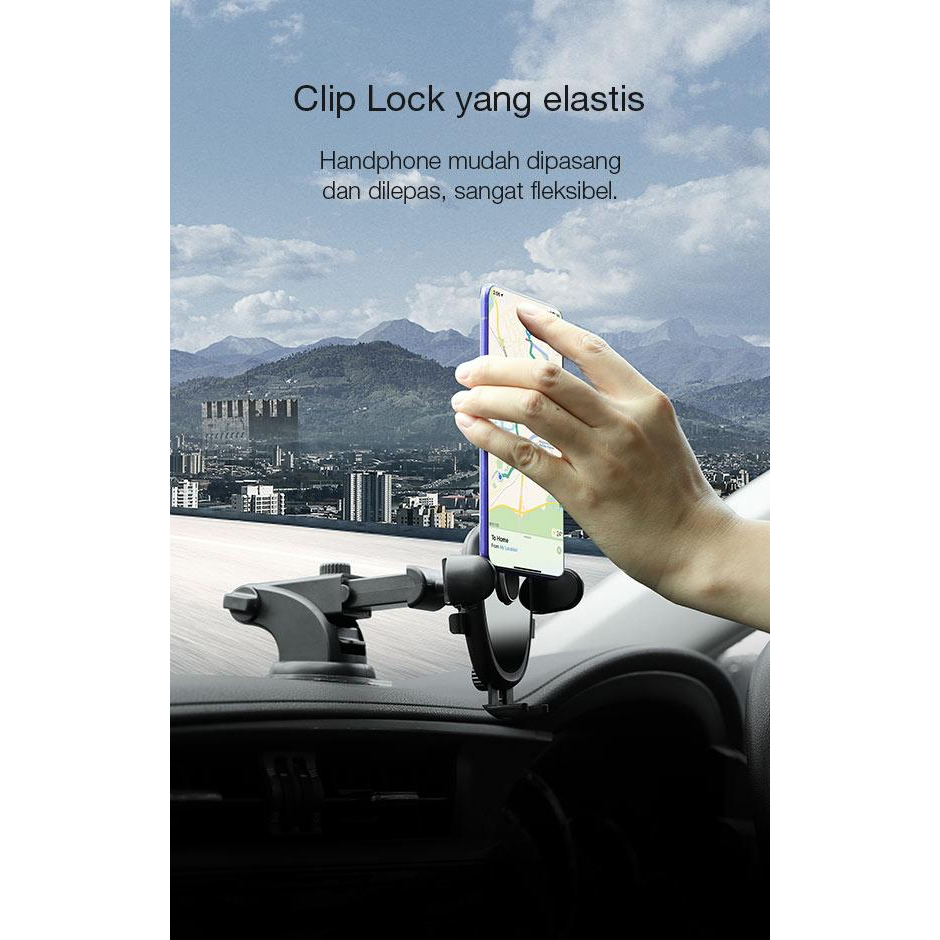 Universal Car Holder ROBOT RT-CH11S 360 Rotable For Smartphone Car Stand Holder