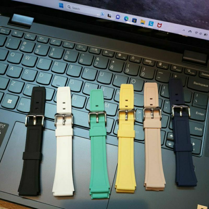 Tali strap jam tangan 18MM 18 MM Q&amp;Q QQ Casio Kwalitas original 18