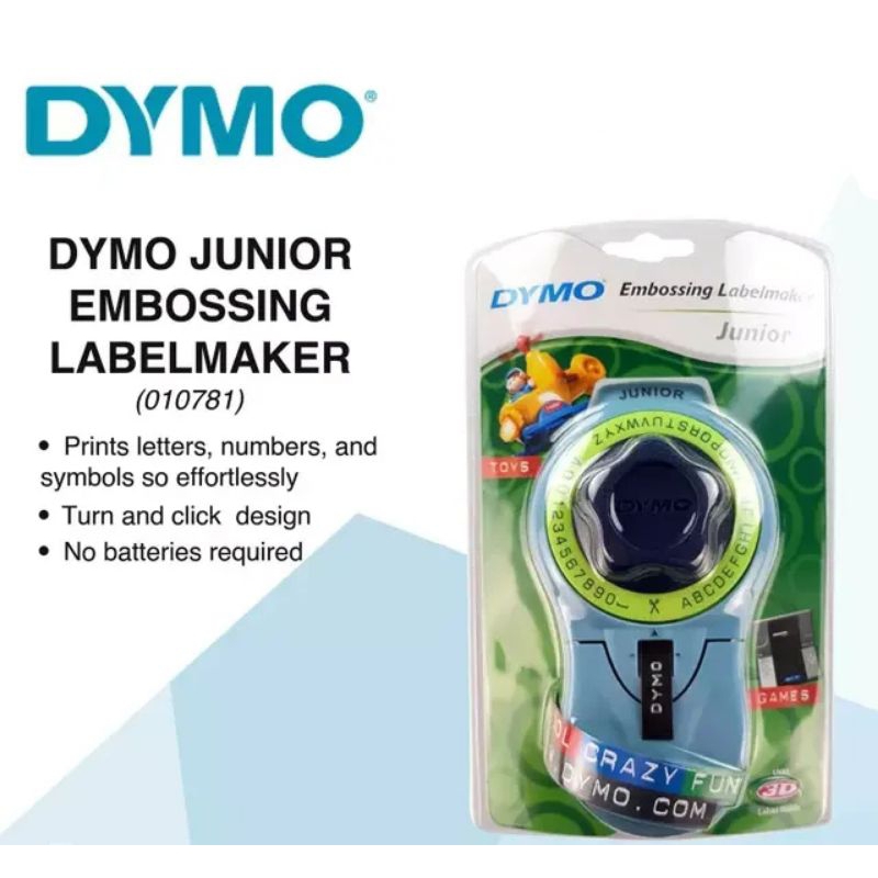 

DYMO LABELMAKER JUNIOR EMBOSSING 010781