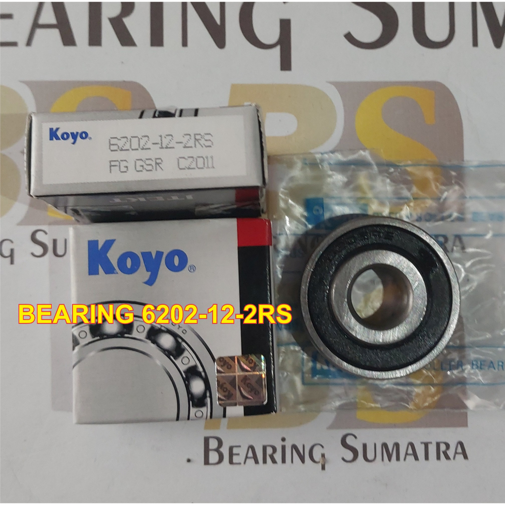 KOYO Bearing 6202-12 2RS Bering Klaher Laher 6202-12-2rs