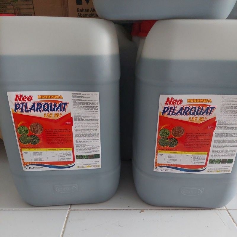 Herbisida Kontak Parakuat 137SL Neo Pilarquat Herbisida 20 liter