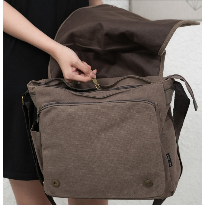 Tas Selempang Canvas Classic 10324