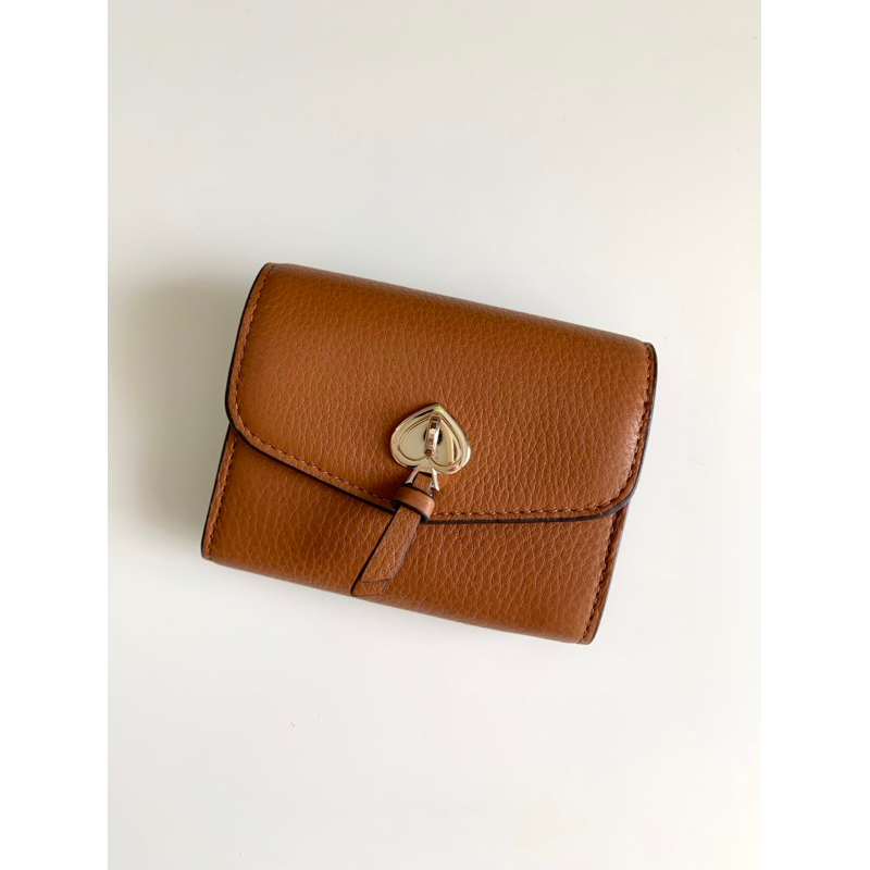 Kate Spade Marti Small Card Case Wallet Brown Original