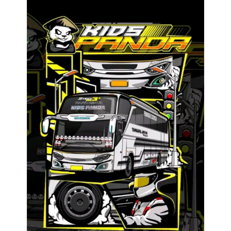 Stiker bus mania