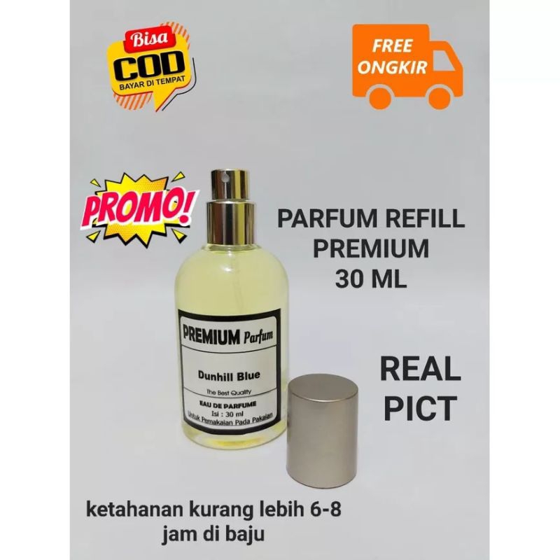 Parfum premium 30 ml parfum pria wanita botol kaca