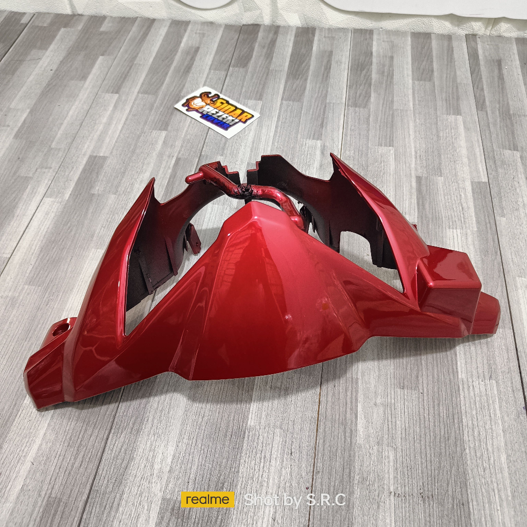 Win - Batok Kepala Depan Jupiter Mx 135 2011 2012 2013 50C Merah Maroon Marun