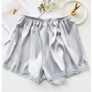 GO!CP1267 Celana Pendek Wanita Seksi Celana Tidur Santai Lembut Bahan Satin Import