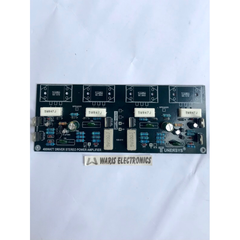 Driver Amplifier 400 W Stereo Tunersys