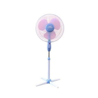 QQ Stand Fan Kaki Silang GMM368 Kipas Angin Berdiri GMM-368