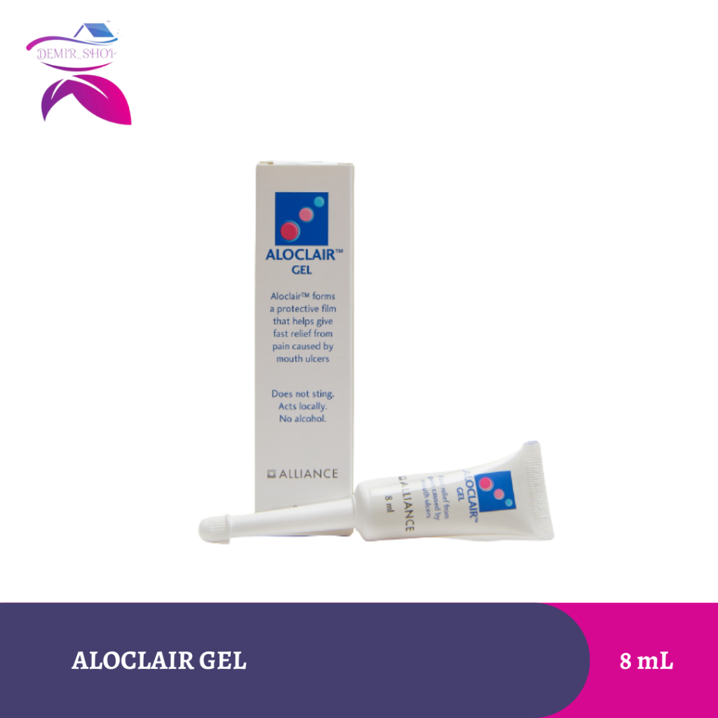 Aloclair Plus Gel 8 ml Obat Sariawan / Luka Mulut