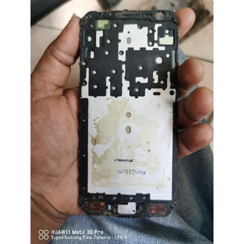 frame tulang tatakan lcd samsung j3 2016 original copotan