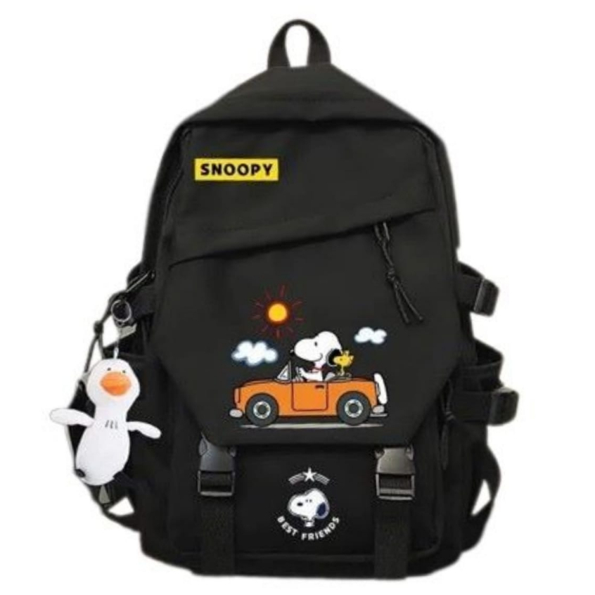 samasuka.shop - Tas Ransel  Fashion Wanita Pria Anak Remaja Motif Hewan SNOOPY Trendi dalam Satu Paket Fashion Bergaya Cute Pilihan Terbaik Tas Sekolah Anak Perempuan Cewek dan Remaja Cowok Keren Tampil Stylish Praktis Simpan Barang-barang dengan Mudah