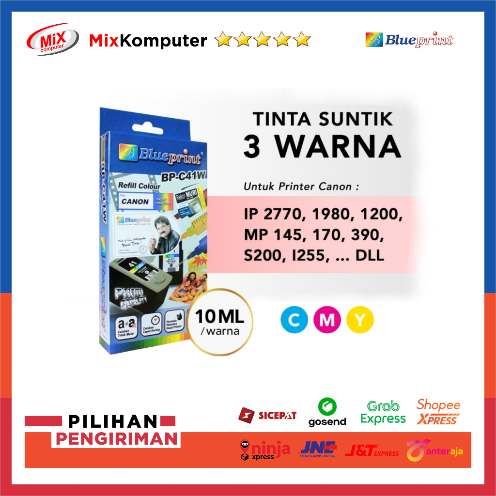 Tinta Suntik / Tinta Refill Canon BLUEPRINT For Printer Canon Warna