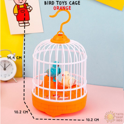 

- Import Anak Sangkar Bird Murah Burung Nyanyi Burung B Orange Toys Mainan Promo