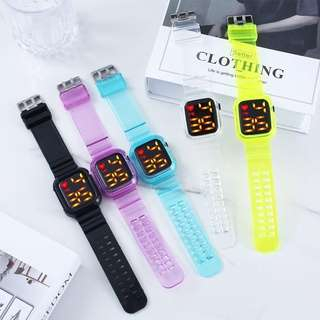 (SS)Jam Tangan Fashion Wanita/Pria Touch Watch Digital Transparan LW-16