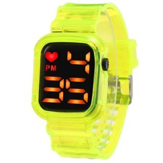 (SS)Jam Tangan Fashion Wanita/Pria Touch Watch Digital Transparan LW-16