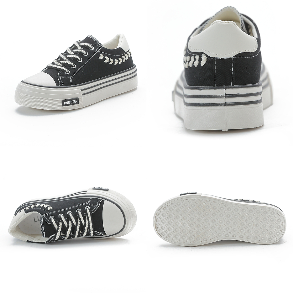 FREE KOTAK SEPATU!!! SALE!!! SEPATU WANITA CANVAS FASHION IMPORT GOOD QUALITY PREMIUM- CF02
