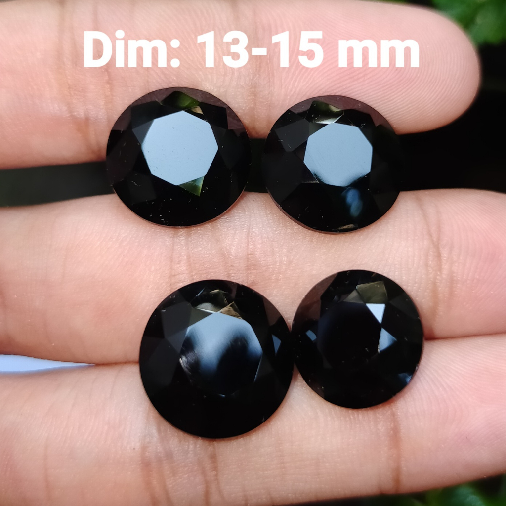 BATU KECUBUNG HITAM NATURAL MODEL BERLIAN cek batu lainnya yaman api wulung opal bacan permata kalim