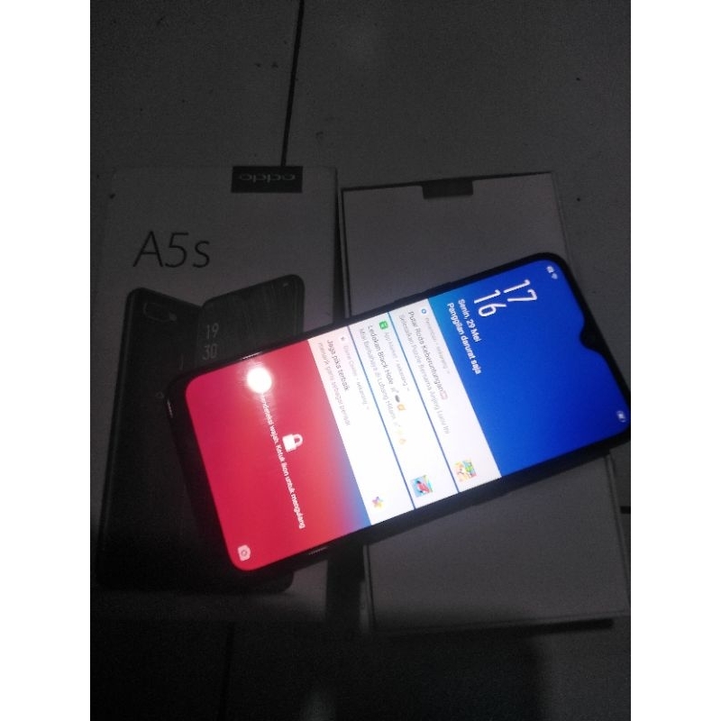Handphone oppo A5s ram 3/32 fullset
