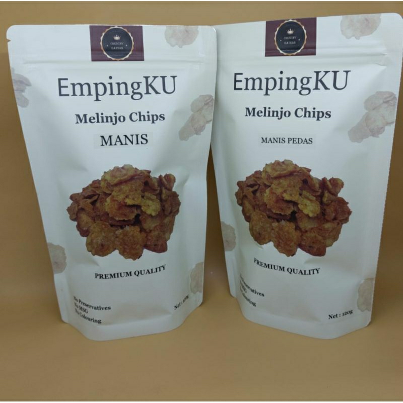 

EmpingKu by Crunchyeaters - MANIS , emping melinjo manis, emping manis pedas.