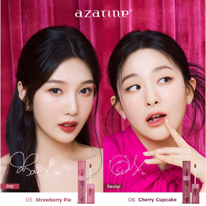 BISA COD - [Azarine x Red Velvet] Tinted Lippie Cake Lip Tint 2.9ml Liptint Azarine