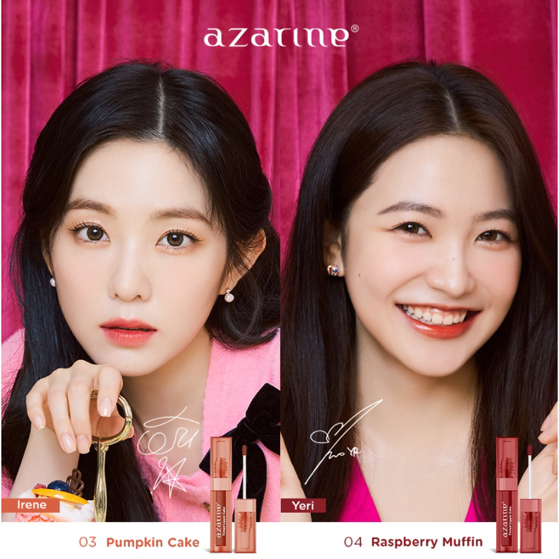 BISA COD - [Azarine x Red Velvet] Tinted Lippie Cake Lip Tint 2.9ml Liptint Azarine