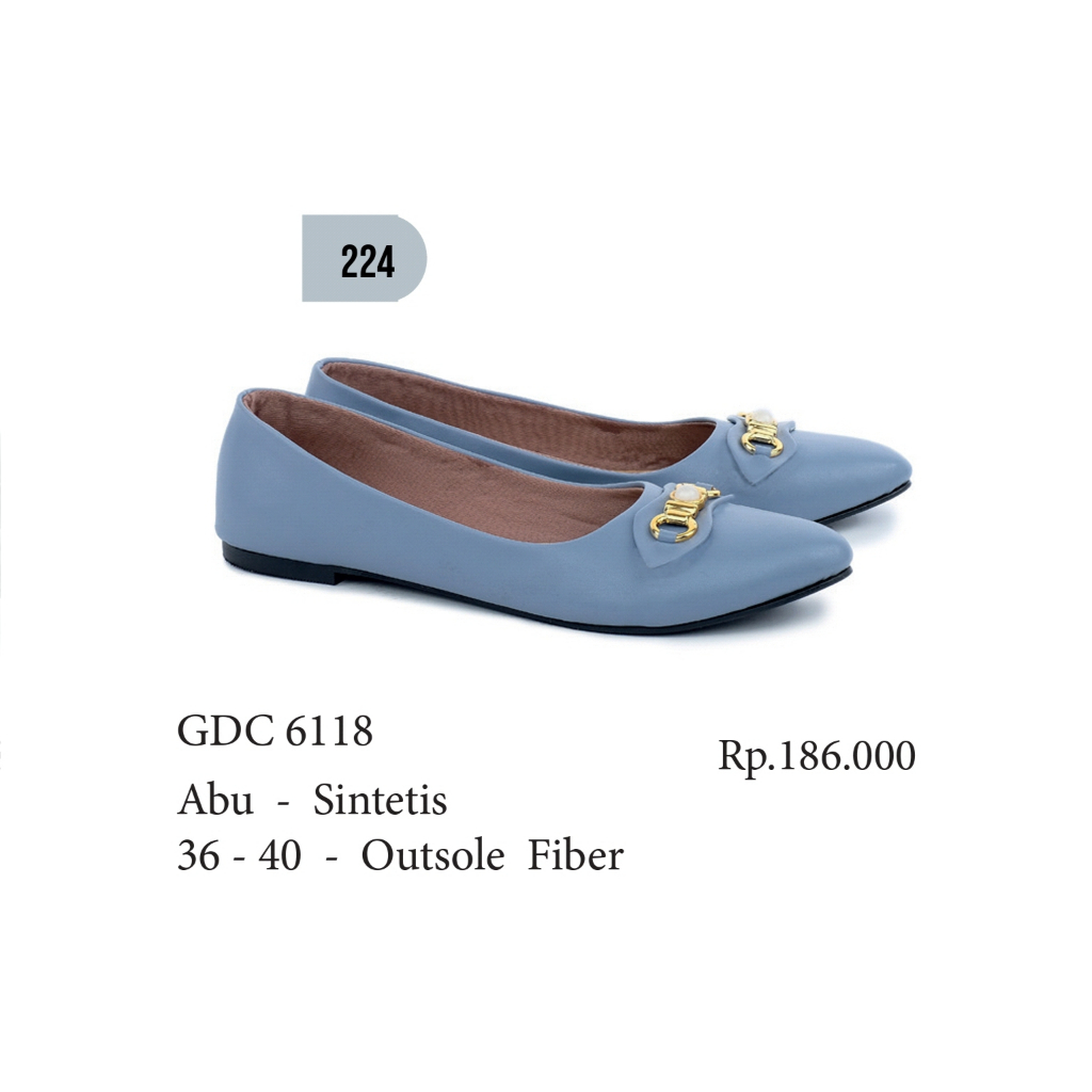 promo sepatu wanita murah,sepatu flat wanita,flat shoes murah GDC6188