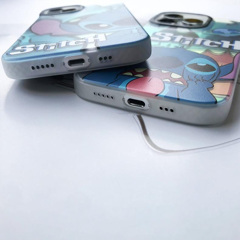 NEW CUTE CASE !!  HOLOGRAM STICH PLANET IP 14 PROMAX 14 PRO 14 13 PROMAX 13 PRO 13 12 PROMAX 12 PRO 12  11 SOFTCASE