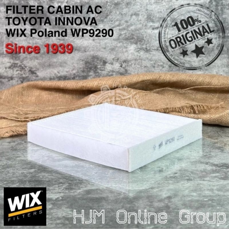 WIX FILTER AC INNOVA / FORTUNER / YARIS / VIOS / ALTIS / SIENTA