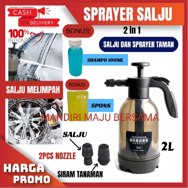 Alat Semprot Snow Wash Cuci Salju mobil Dan motor premium Sprayer 2L