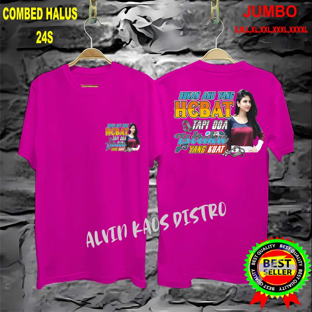 Terviral Kaos DTF db doa istriku yg hebat KAOS MURAH  Kaos Putih Hitam Kaos Terlaris