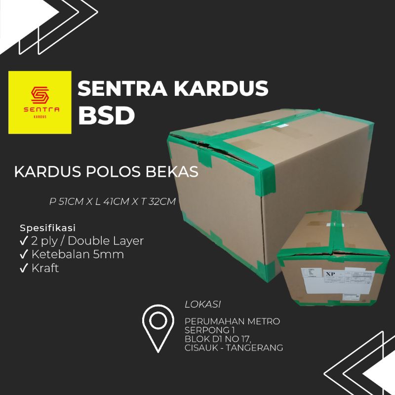 

Kardus Besar Bekas Polos Untuk Packing / Pindahan P51 x L41 x T32