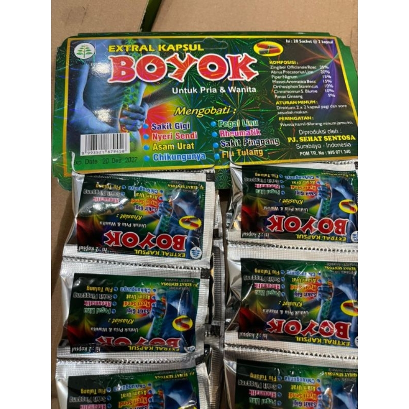 

BOYOK KAPSUL ORIGINAL (ASAM URAT)