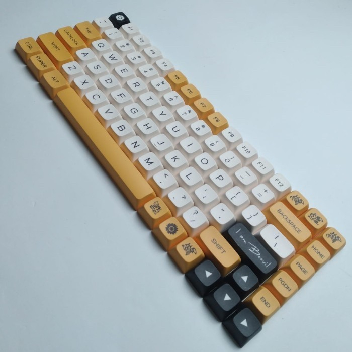 Keycap Keycaps XDA PBT Dye Sub Devil Honey Bee
