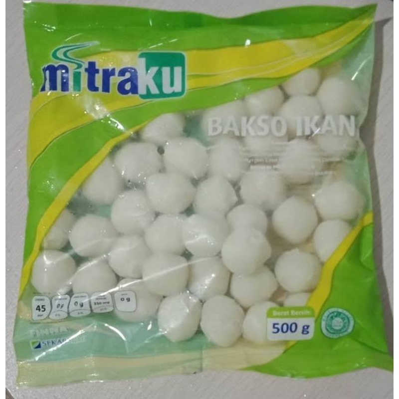 

Mitraku Bakso Ikan 500 gr (Frozen Food)