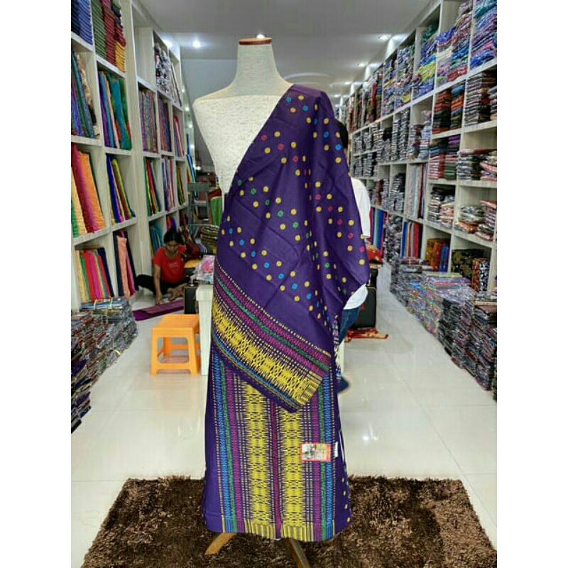 setelan katun pucca bintik#908