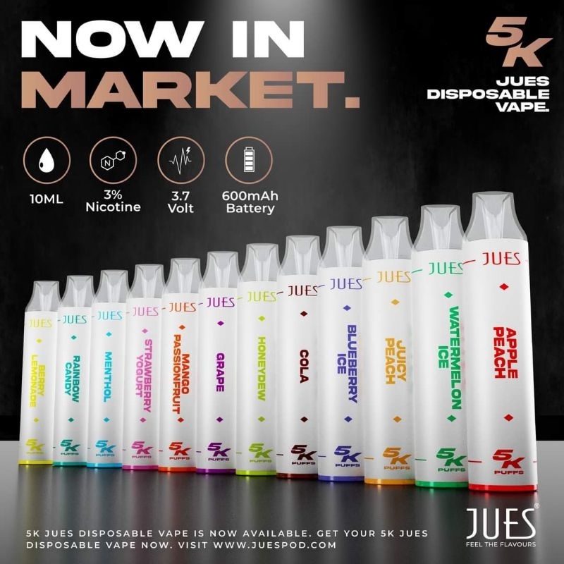 Jues Disposable Bar Puffs 5000x
