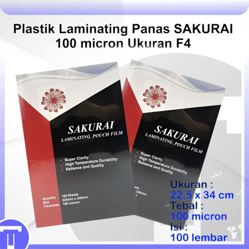 

Plastik Laminating Panas Sakurai - Mika Laminasi