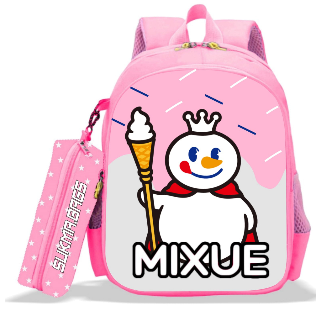 BATOSAI BAGS - PREMIUM TAS RANSEL ANAK TK DAN PAUD TK SD LAKI 2in1 PREMIUM VIRAL terbaru 2023 karakter ES KRIM MIXUE terlaris bisa COD Tas ransel anak perempuan laki laki PAUD SD TK terbaru MIXUE termurah terlaris bisa bayar di tempat