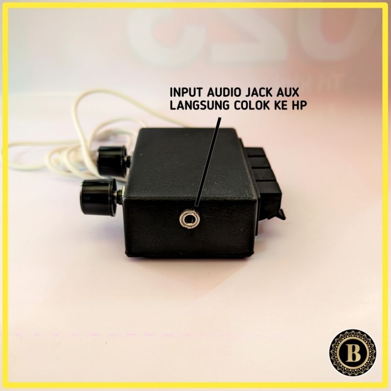 POWER MINI AMPLI MINI 2 CHANNEL TEGANGAN 5V (BISA PAKE CAS HP)