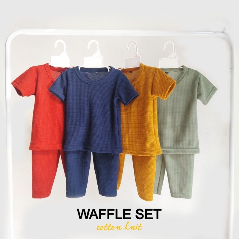 WAFFLE SET - Setelan Anak 1-4 Tahun