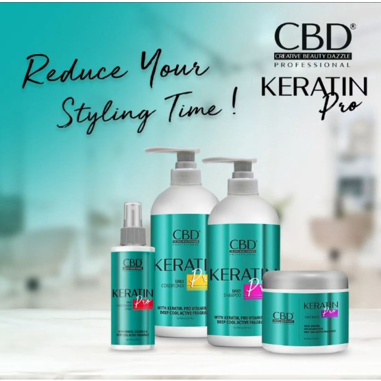 CBD Professional Hair Treatment Color Shield | Keratin Pro | Shampo | Conditioner | Hair Mask | Hair Vitamin Spray |